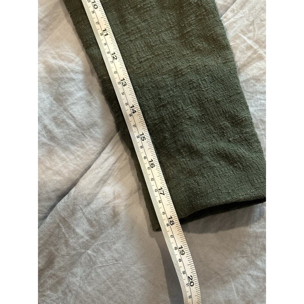 $345 Vince Jacket Womens XS Green Lined Woven Long Sleeve Asymmetrical Zip - Picture 7 of 7